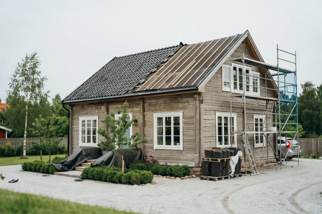 s planerar du ett takbyte utan att boendet st lls p nda praktiska r d f r villa gare