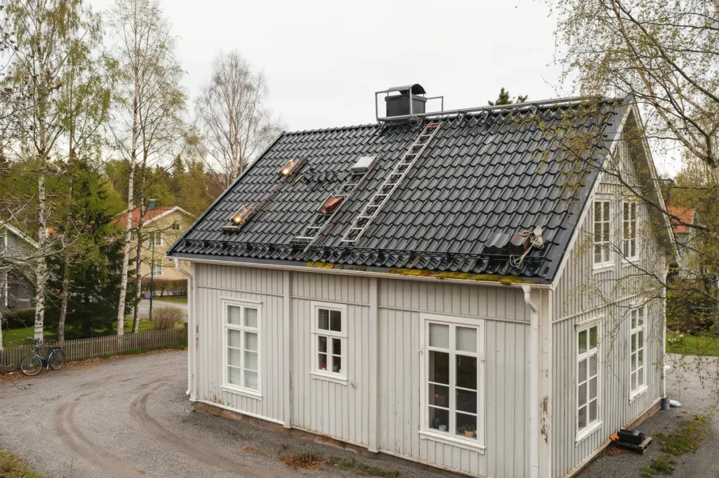 taks kerhet f r villa gare s skyddar du b de huset och hantverkarna vid arbete p taket